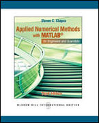 Applied numerical methods with Matlab for engineers and scientists