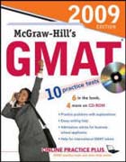 McGraw-Hill GMAT 2009 edition with cd-rom