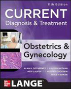 Current diagnosis & treatment: treatment obstetrics & gynecology