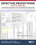 Effective prototyping with Excel: a practical handbook for developers and designers