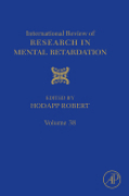 International review of research in mental retardation