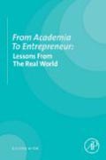 From Academia to entrepreneur: Lessons from the real world