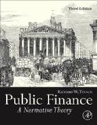 Public finance: a normative theory