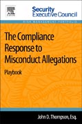 The Compliance Response to Misconduct Allegations: Playbook