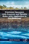 Fractional Operators with Constant and Variable Order with Application to Geo-Hydrology