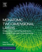Monatomic Two-Dimensional Layers: Properties, Fabrication and Industrial Applications