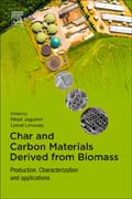 Char and Carbon Materials Derived from Biomass: Production, Characterization and Applications