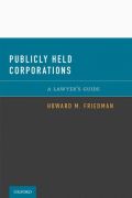 Publicly held corporations: law and practice
