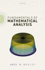 Fundamentals of Mathematical Analysis