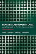 Health measurement scales: a practical guide to their development and use