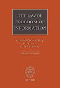 The law of freedom of information
