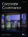 Corporate governance: principles, policies and practices