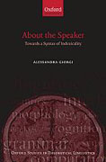 About the speaker: towards a syntax of indexicality
