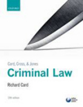 Card, Cross, & Jones criminal law