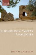 The substance of language volume iii: phonology-syntax analogies