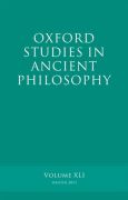 Oxford studies in ancient philosophy, volume 41