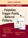 Flashcards for palpitation, trigger points & referral patterns