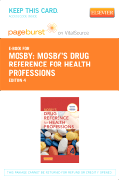 Mosbys Drug Reference for Health Professions