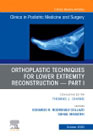 Orthoplastic techniques for lower extremity reconstruction Part 1, An Issue of Clinics in Podiatric Medicine and Surgery