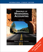 Principles of managerial accounting (ISE)