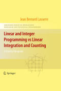 Linear and integer programming vs linear integration and counting: a duality viewpoint