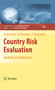 Country risk evaluation: methods and applications