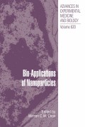Bio-applications of nanoparticles