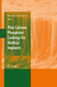 Thin calcium phosphate coatings for medical implants
