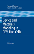 Device and materials modeling in PEM fuel cells