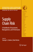 Supply chain risk: a handbook of assessment, management & performance