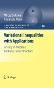 Variational inequalities with applications: a study of antiplane frictional contact problems
