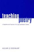 Teaching Poetry - A Handbook of Exercises for Large and Small Classes