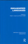 Endangered languages: critical concepts in linguistics