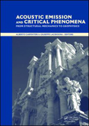 Acoustic emission and critical phenomena: from structural mechanics to geophysics