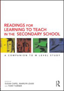 Readings for learning to teach in the secondary school: a companion to M level study