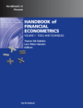 Handbook of financial econometrics v. 1 Tools and techniques