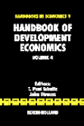 Handbook of development economics v. 4