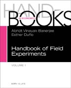 Handbook of Economic Field Experiments