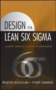 Design for lean six sigma: a holistic approach to design and innovation