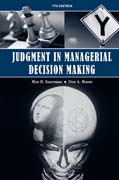 Judgment in managerial decision making
