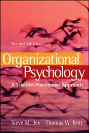 Organizational psychology: a scientist-practitioner approach