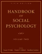 Handbook of social psychology v. 2