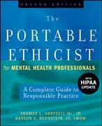 The portable ethicist for mental health professionals: a complete guide to responsible practice, with HIPAA update