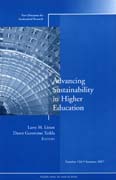 Advancing sustainability in higher education: New directions for institutional research