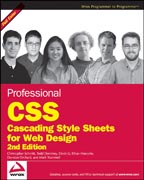 Professional CSS: cascading style sheets for web design