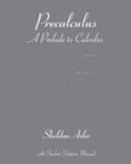 Precalculus: a prelude to calculus