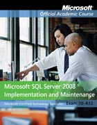 70-432: Microsoft SQL Server database administration, package