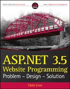 ASP.NET 3.5 website programming: problem - design - solution