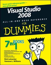 Visual Studio 2008 all-in-one desk reference for dummies