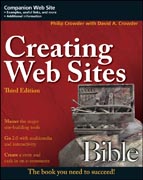 Creating web sites bible